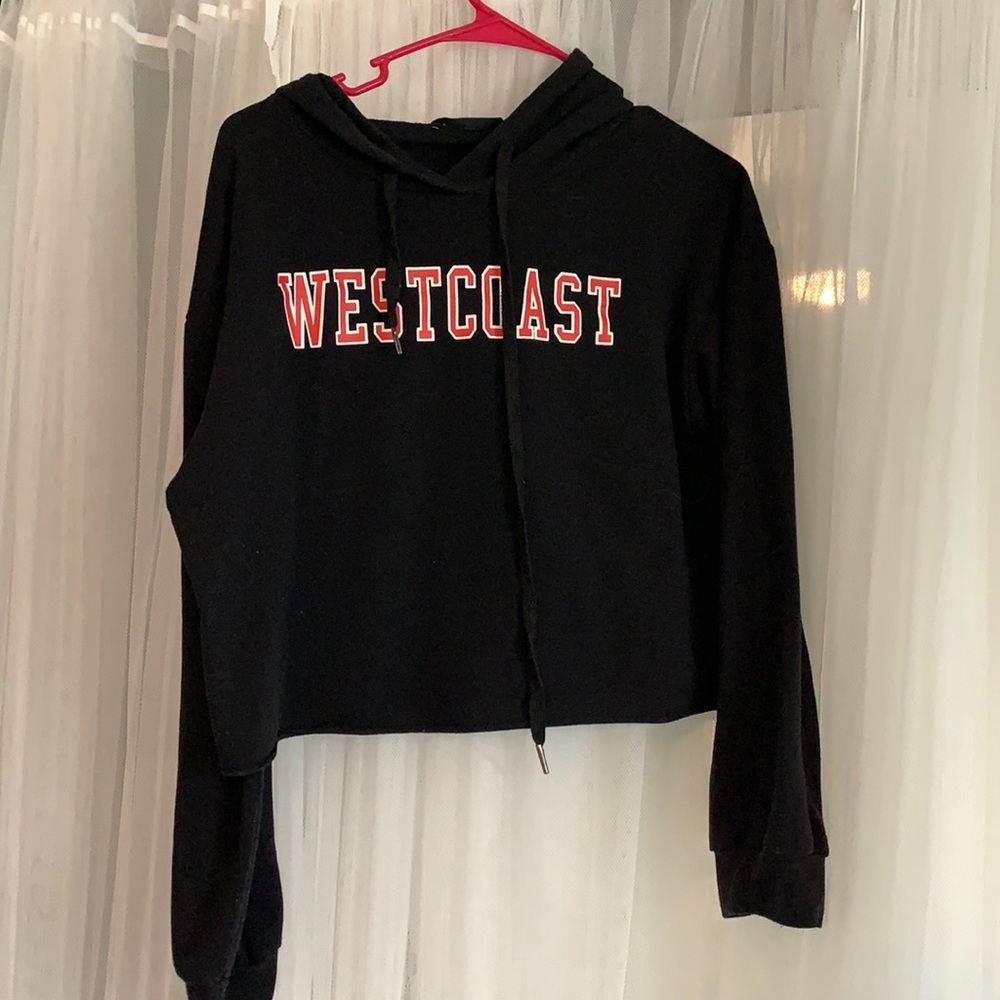 Cropped hoodie